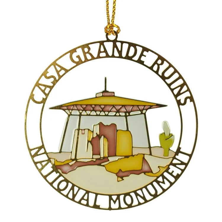 Casa Grande Ruins National Monument Enamel Ornament