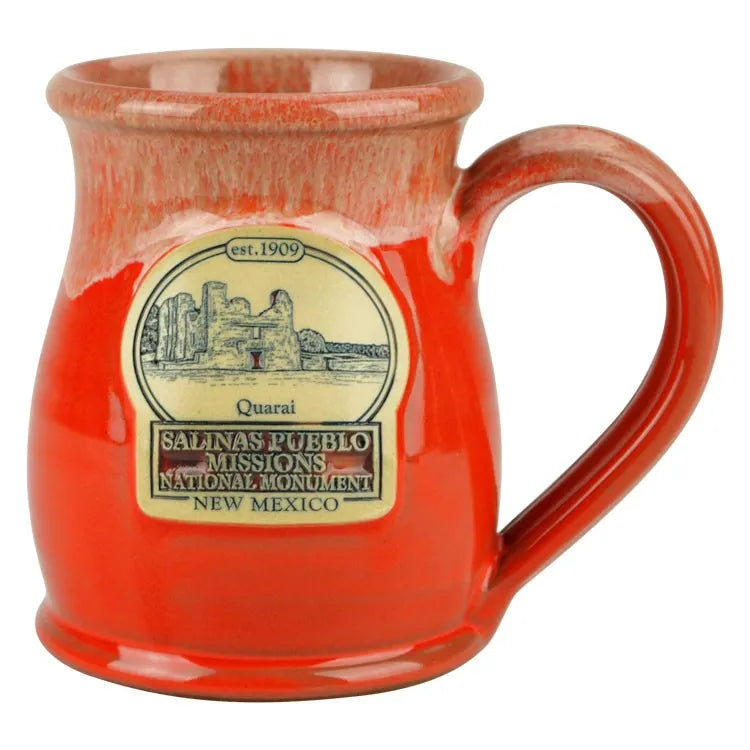 Salinas Pueblo Missions National Monument Tall Belly Mug - Quarai from Deneen Potteru