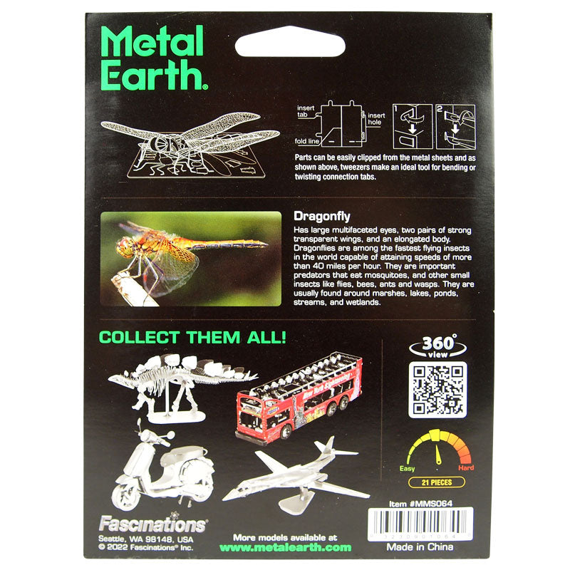 Metal Earth Dragonfly Model Kit