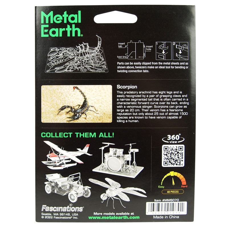 Metal Earth Scorpion Model Kit