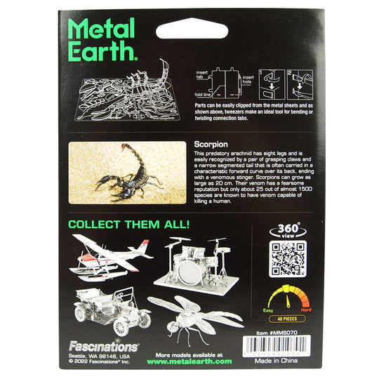 Metal Earth Scorpion Model Kit