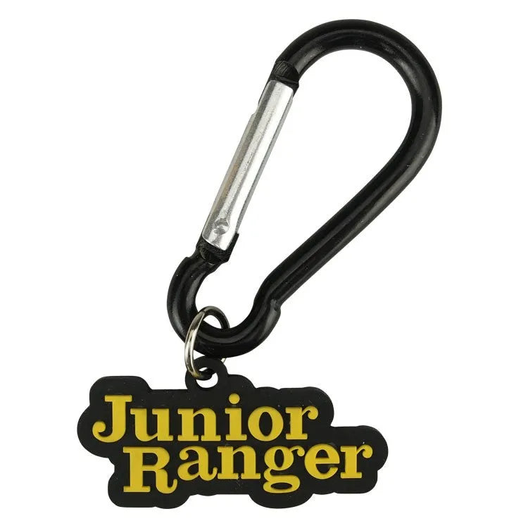 Junior Ranger Carabiner with Junior Ranger Charm