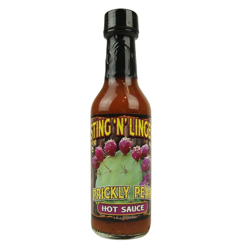 prickly pear cactus sting Sting 'n Linger Prickly Pear Hot Sauce - WNP