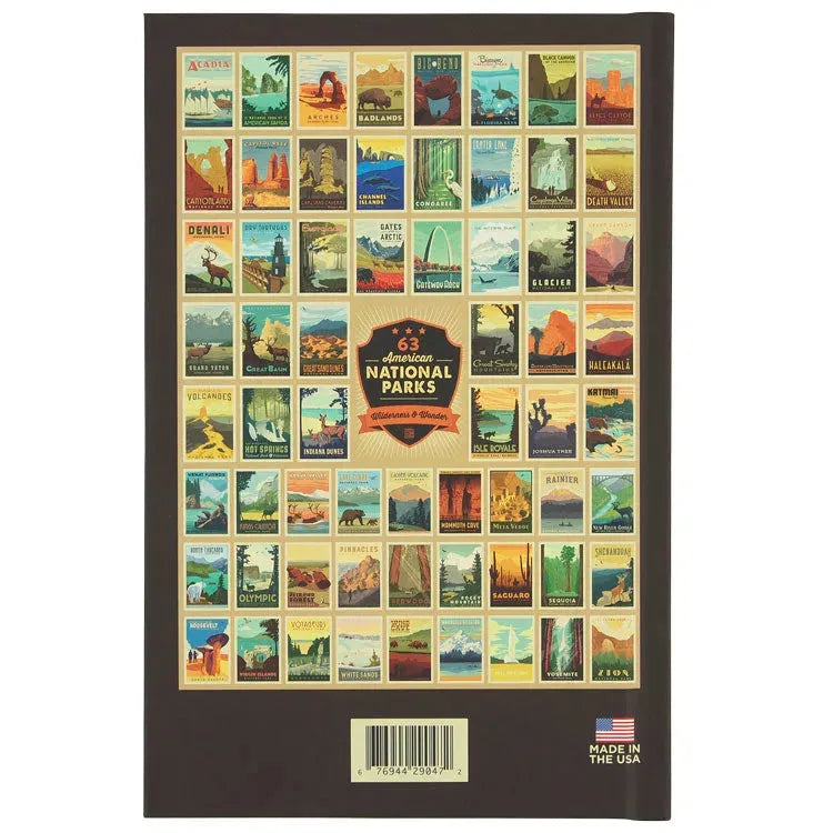 Illustrated National Parks Journal Back