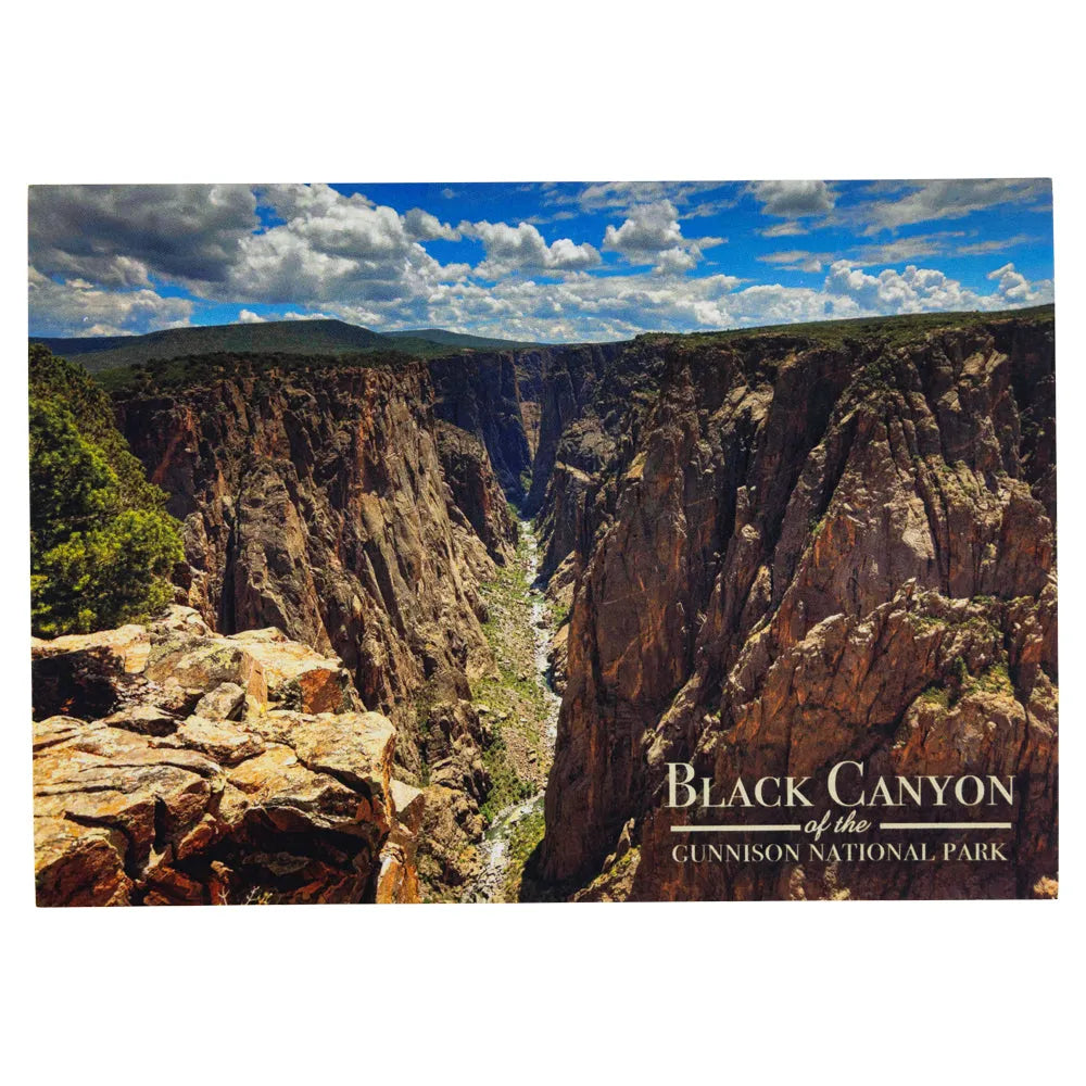 Black Canyon of the Gunnison National Park Postcard - Exclamation Point
