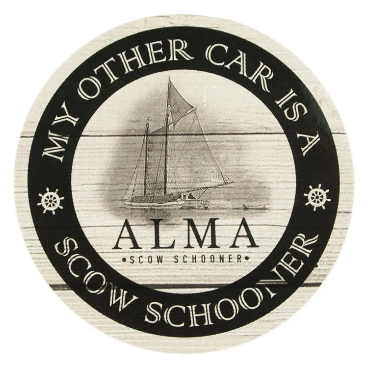 San Francisco Maritime National Hist. Park Sticker - Alma