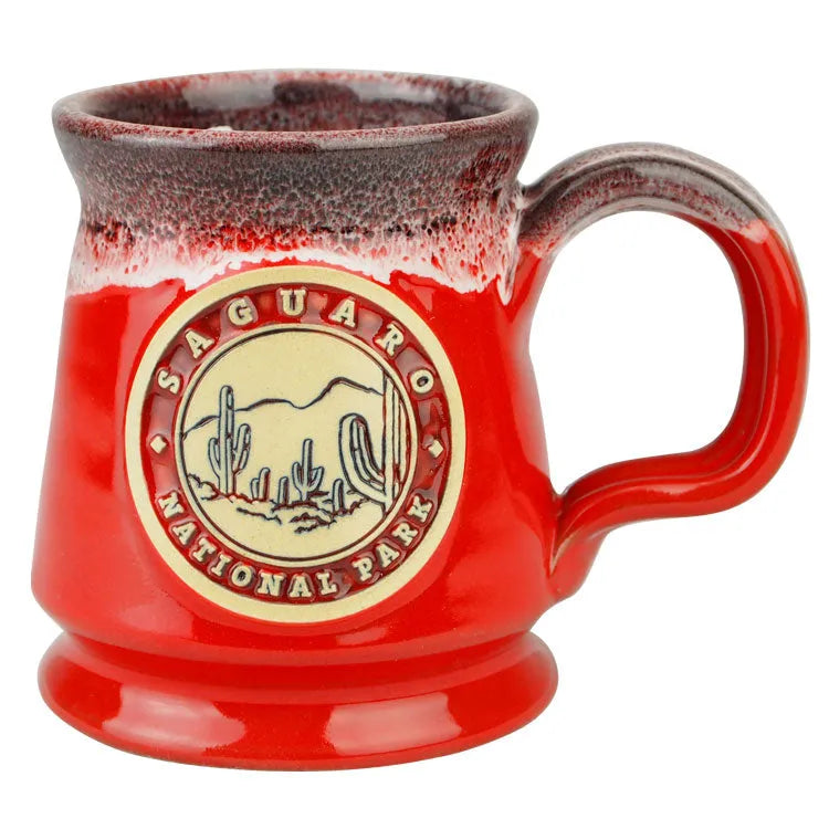 Saguaro National Park Footed Mug from Deneen Pottery