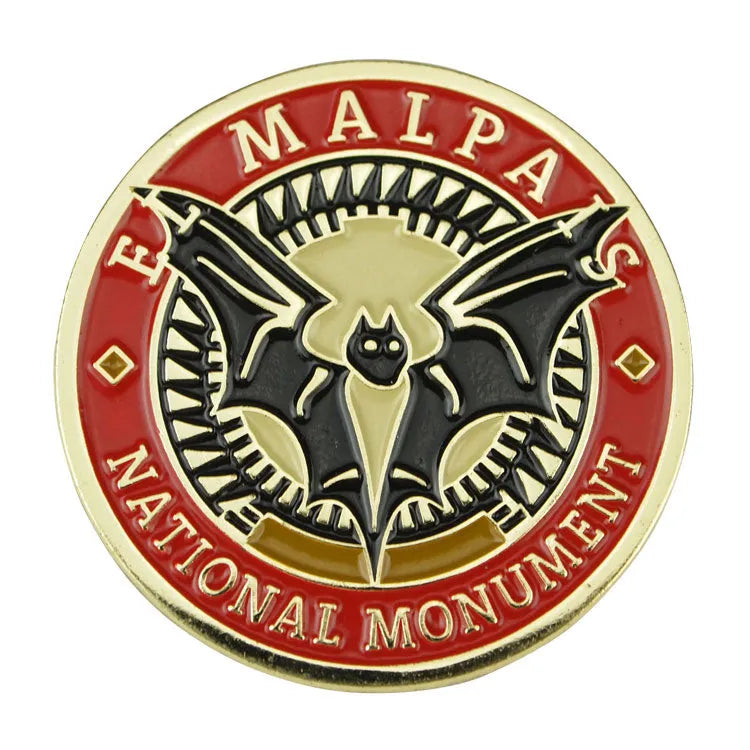 El Malpais National Monument Pin - Round Logo
