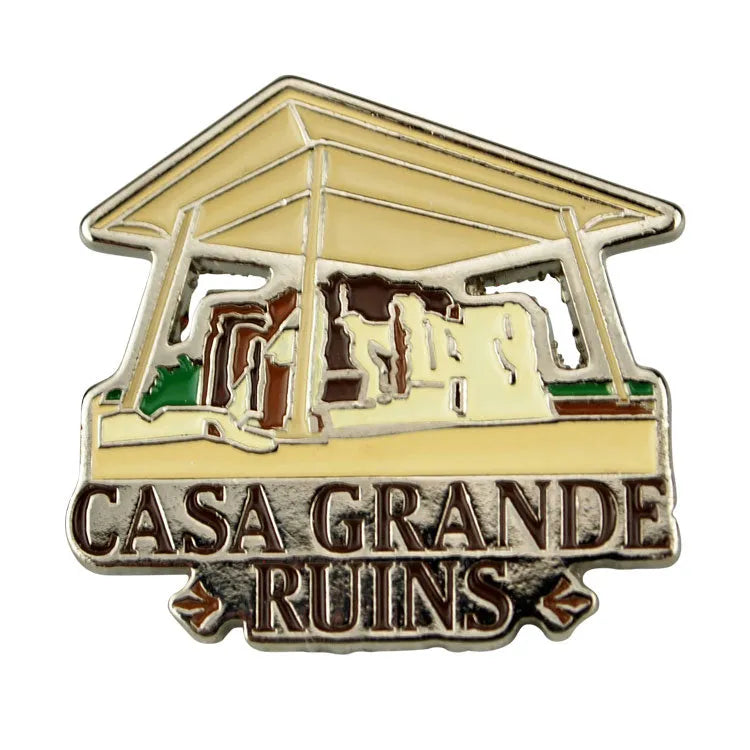 Casa Grande Ruins National Monument Pin - Big House Die-cut