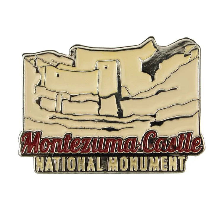 Montezuma Castle National Monument Pin - Dwelling Diecut