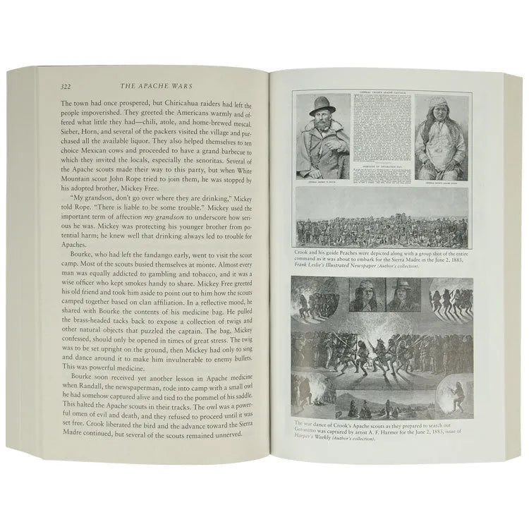 The Apache Wars by Paul Andrew Hutton interior pages