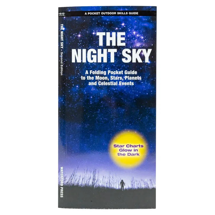 Night Sky: A Folding Pocket Guide to the Moon, Stars, Planets and Celestial Events front cover