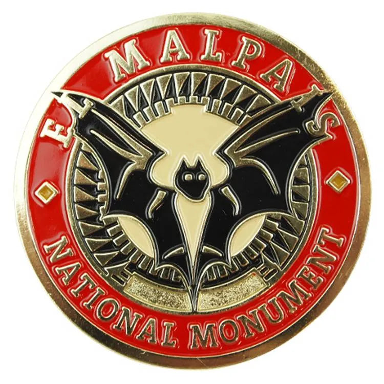 El Malpais National Monument Magnet - Round Logo