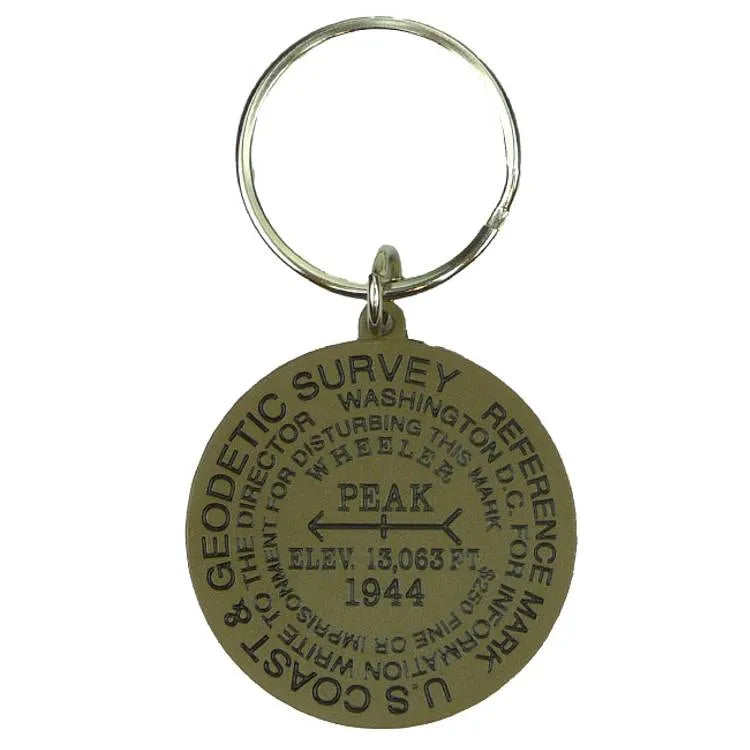 Great Basin NP Geodetic Benchmark Keychain | WNP - Shop