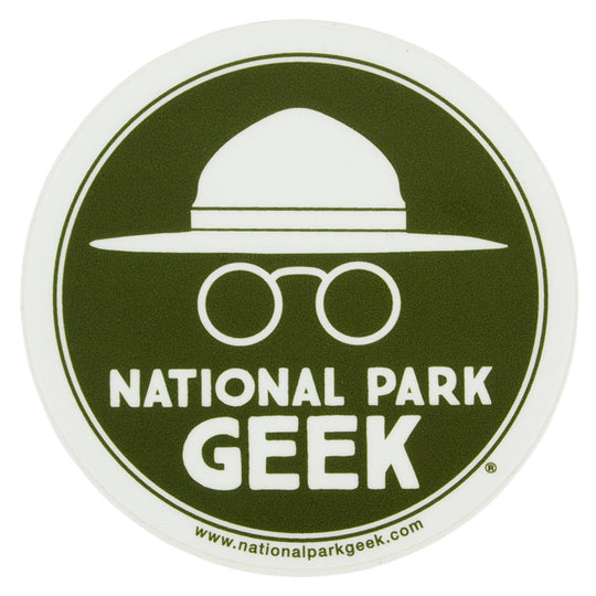 National Park Geek Sticker - Round