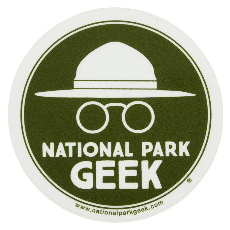 National Park Geek Sticker - Round