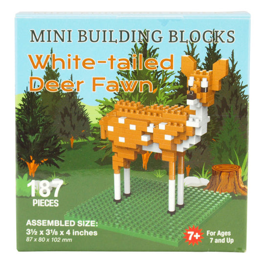 White-Tailed Fawn Mini Block Set