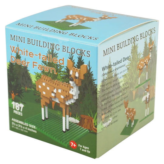 White-Tailed Fawn Mini Block Set