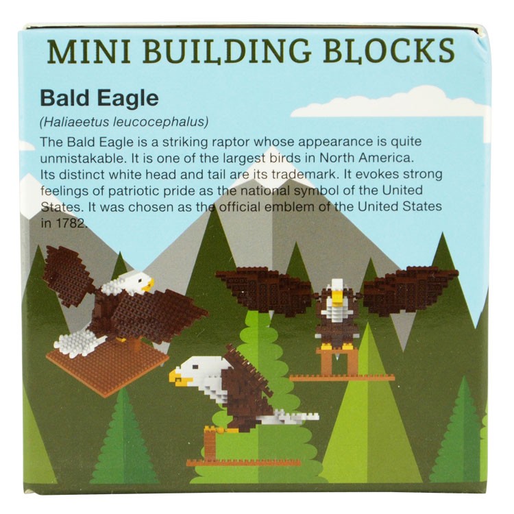 Bald Eagle Mini Block Set