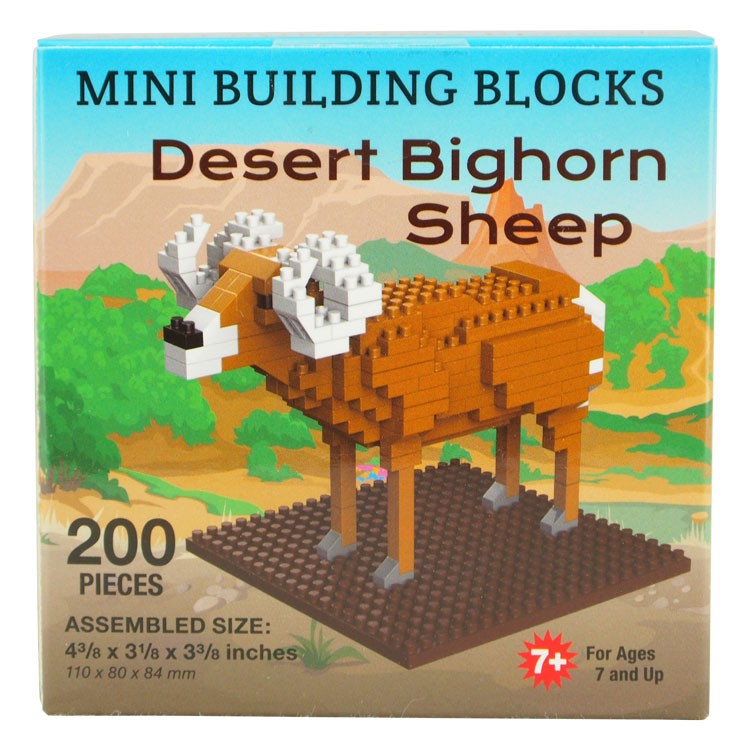 Desert Bighorn Mini Block Set - WNP | National Park Store