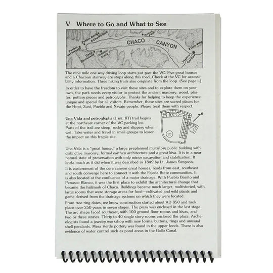 Chaco Culture National Historical Park: Complete Guide by Gian Mercurio and Maxymillion L. Peschel interior page