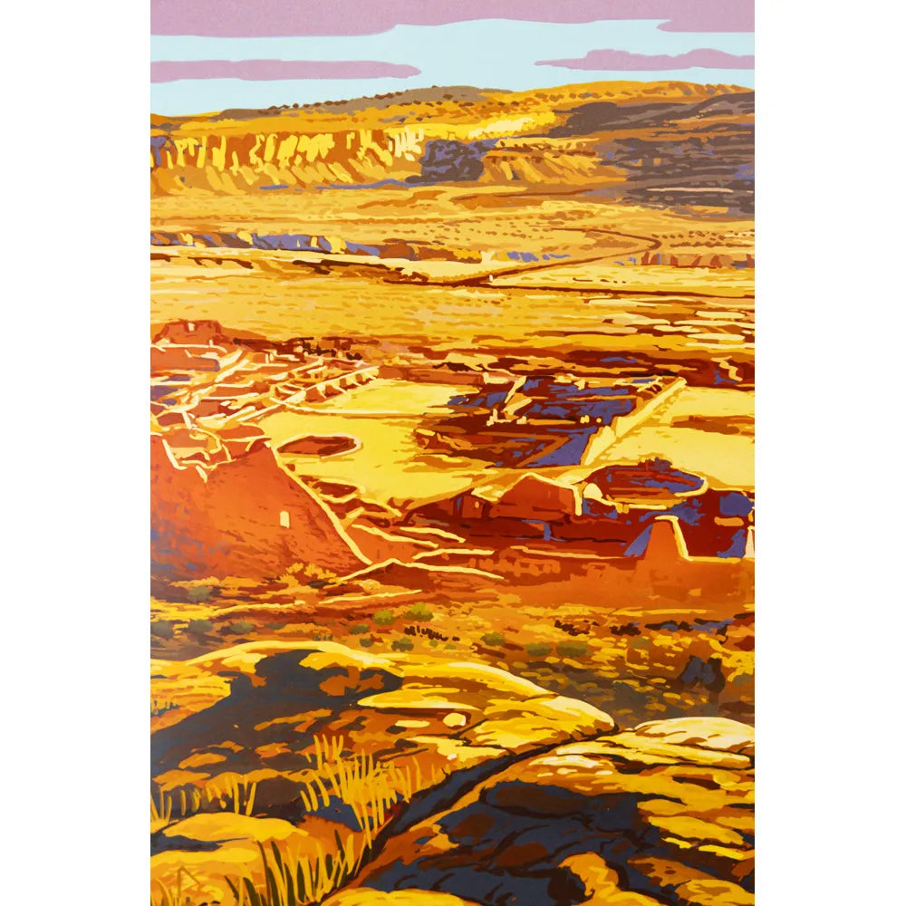 Chaco Culture National Historical Park Poster detail 1