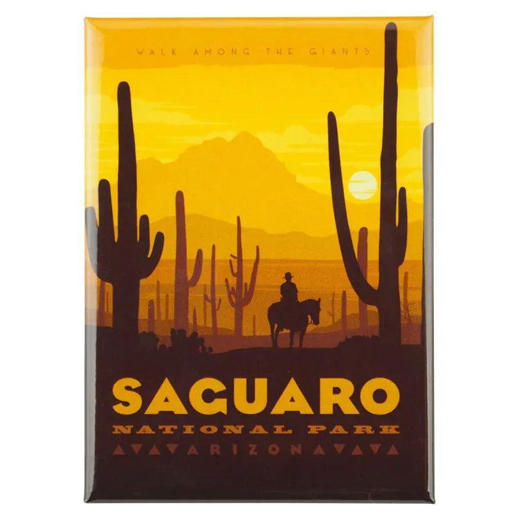 Saguaro National Park Magnet - ADG Sunset