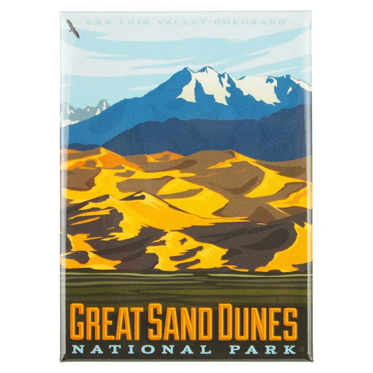 Great Sand Dunes National Park Magnet - ADG Graphic