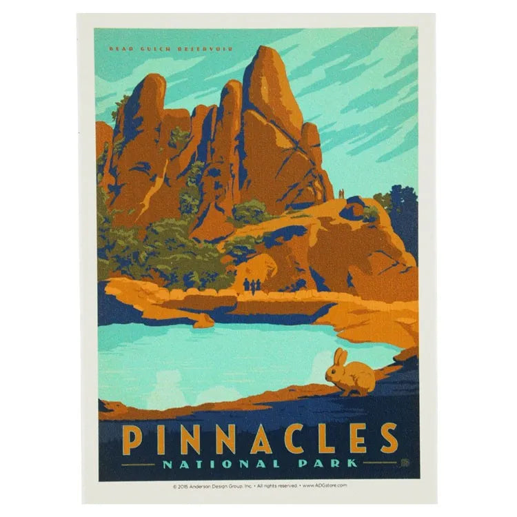 Pinnacles National Park Sticker - ADG Graphic