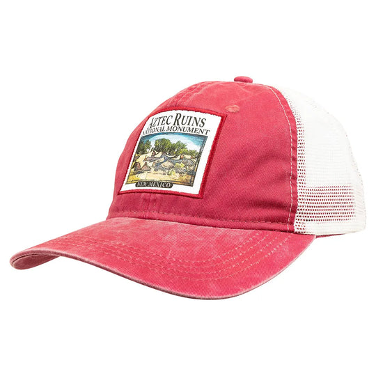 Aztec Ruins National Monument Mesh-Back Cap Facing Left