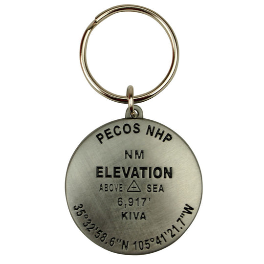 Pecos National Hist. Park Keychain - Benchmark