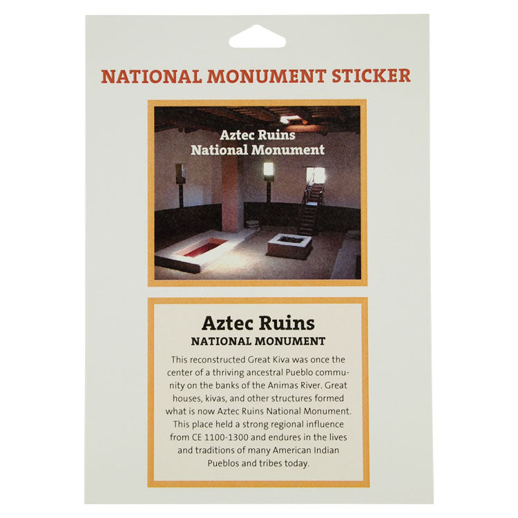 Aztec Ruins National Monument Park Sticker