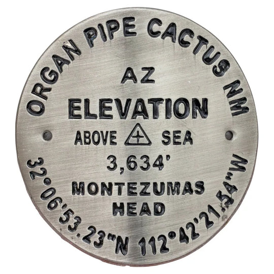 Organ Pipe Cactus National Monument Hiking Stick Medallion – Benchmark