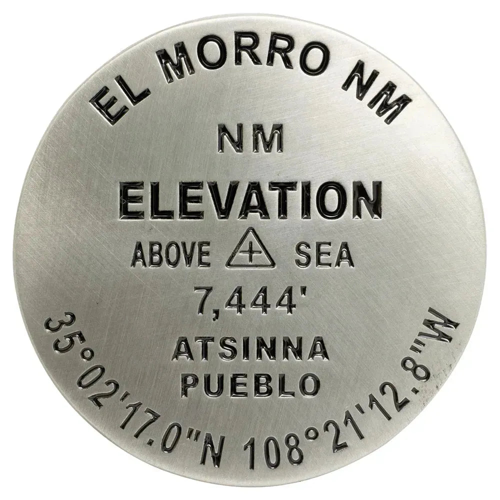 El Morro National Monument Magnet - Atsinna Pueblo Benchmark