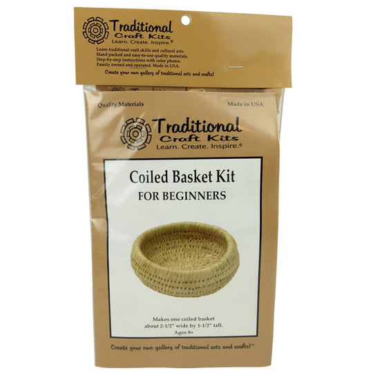 Traditional Craft Kit - Beginner Coiled Basket