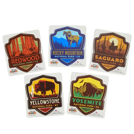 ADG National Parks Large Badge Sticker Set