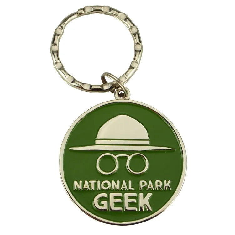 National Park Geek Keychain