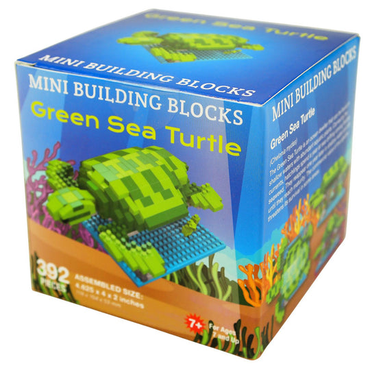 Green Sea Turtle Mini Block Set