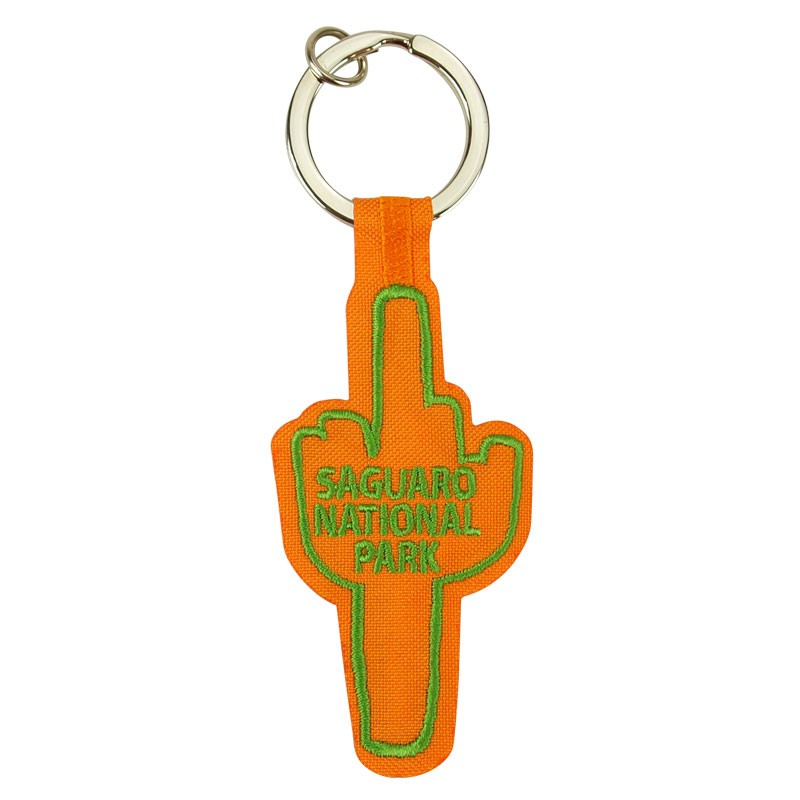 Saguaro National Park Recycled Fabric Keychain