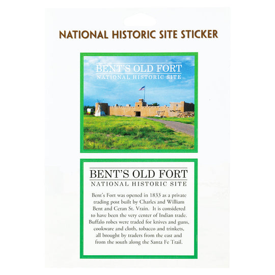 Bent's Old Fort National Hist. Site Park Sticker