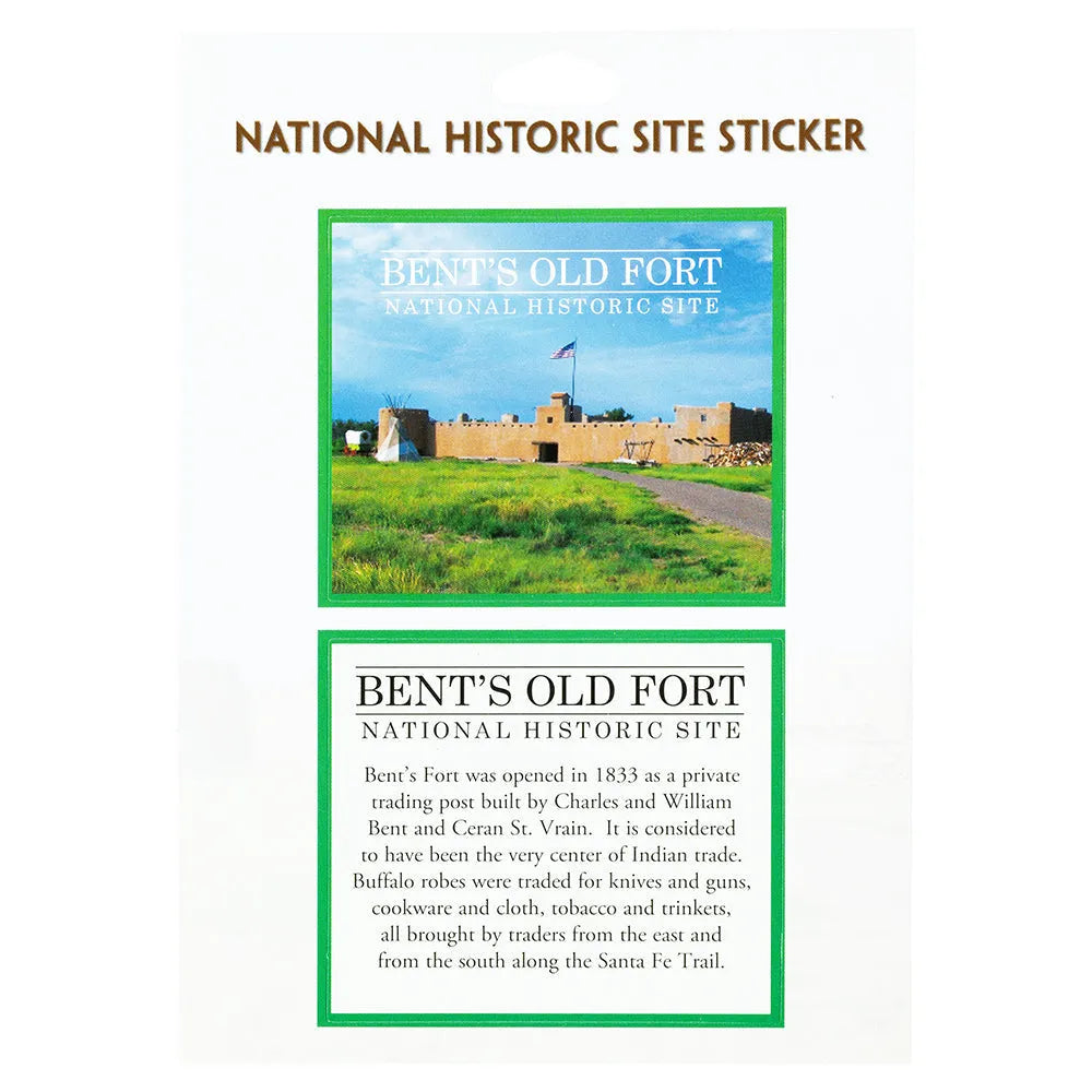 Bent's Old Fort National Hist. Site Park Sticker