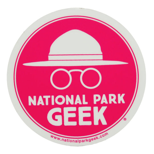 National Park Geek Sticker - Round