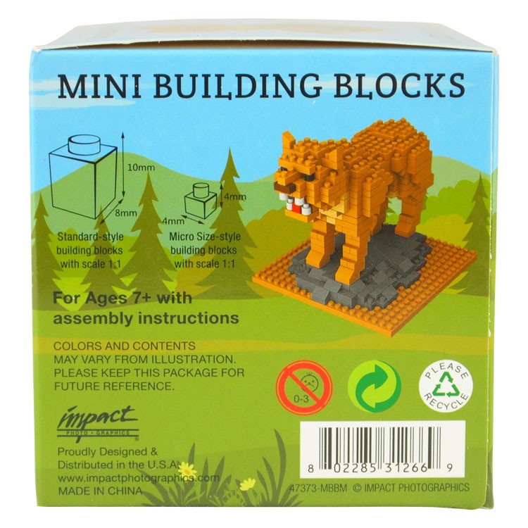 Mountain Lion Mini Block Set