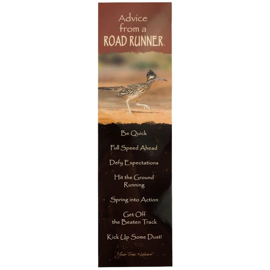 Advice from a Roadrunner Bookmark Front