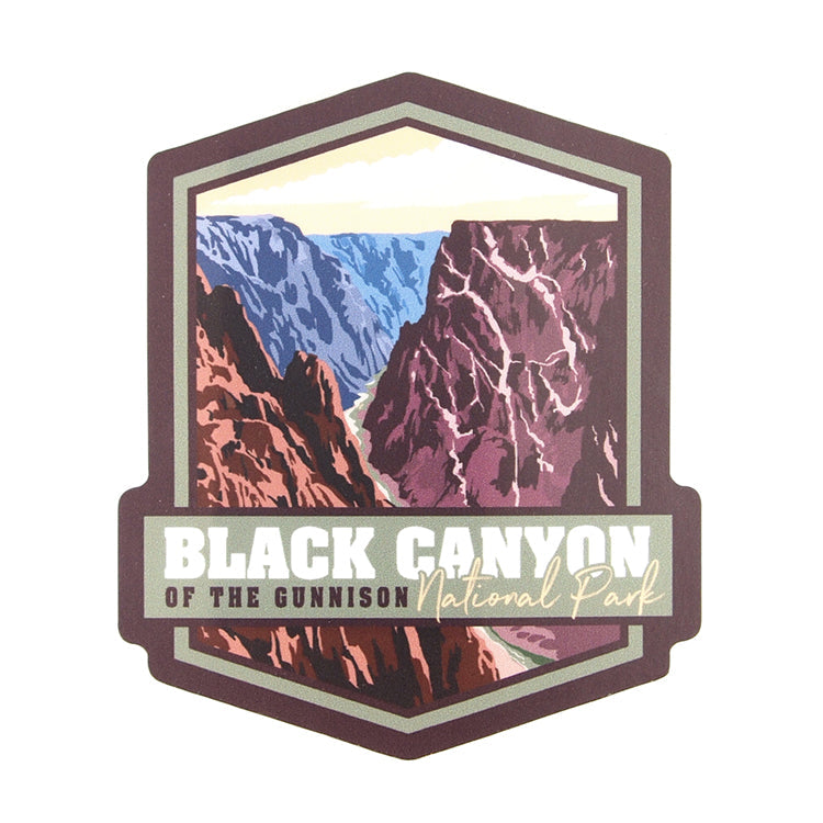 Black Canyon of the Gunnison National Park Sticker - Dragon Point