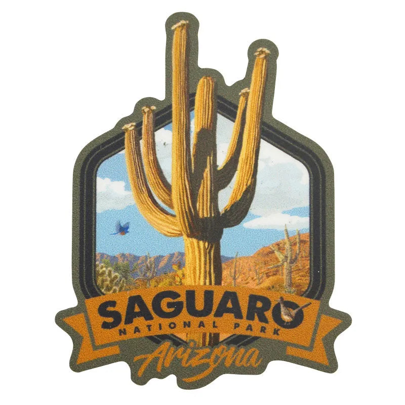 Buy Saguaro National Park Patch - Cactus Southwest Desert Arizona Badge 3" (iron On) Online In India - Foto 2