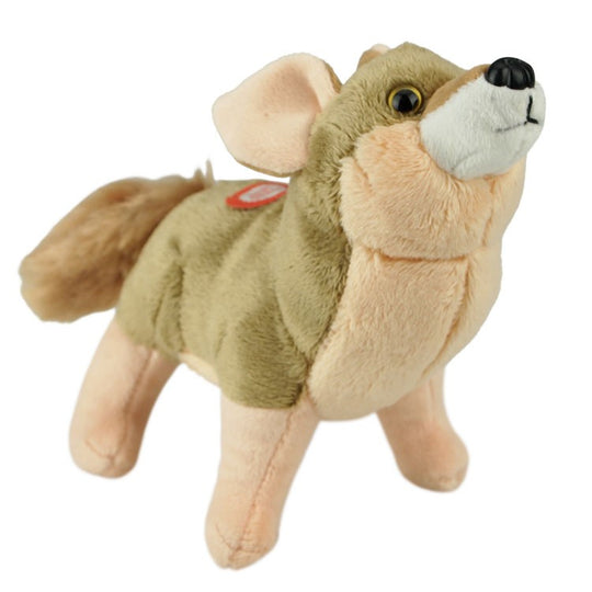 Coyote Mini Plush Toy w/ Sound