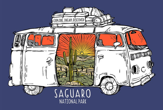 Saguaro National Park Van Tour T-Shirt