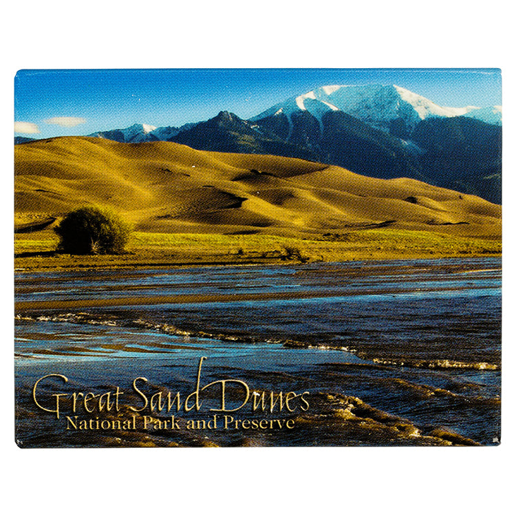 Great Sand Dunes National Park Magnet - Medano Creek Photo