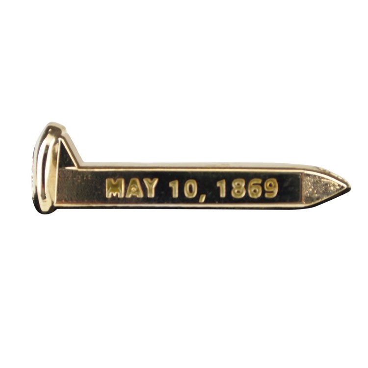 Golden Spike National Hist. Park Pin - Dated Spike